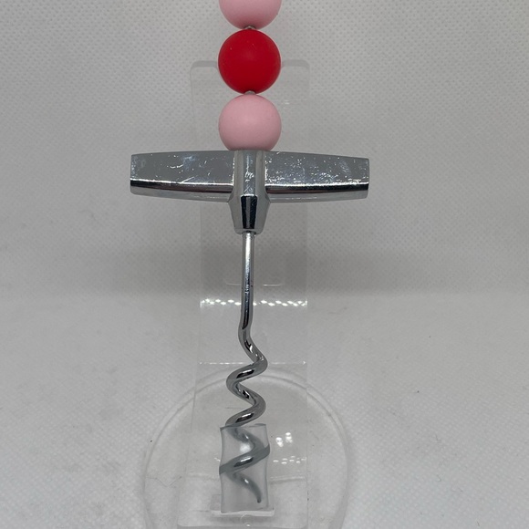 Elegant a pink & Red Beaded Corkscrew
Expertly Handcrafted, Exclusively Yours - Picture 1 of 2